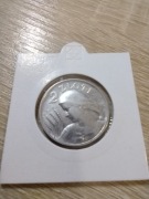 Moneta II RP 2 zł ŻNIWIARKA z kropką, srebro