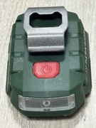 ADAPTER DO AKUMULATORA USB + LAMPKA LED PARKSIDE PAA 20-Li B3