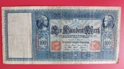 100 marek niemieckich 1910 R.