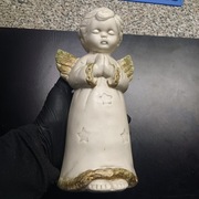 Duży anioł, świeczki figurki 