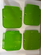 Tablica na numer startowy Kawasaki KX 