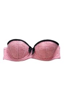 Różowy stanik biustonosz 70A pushup bielizna damska