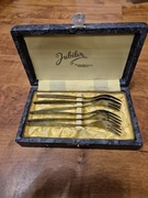 Jubiler PRL Widelczyki Deserowe 6 szt