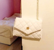 Piękna biała damska torebka. 