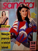 Sandra.Modne Dzianiny. 13 numerów1991–1992. Swetry, zabawki, wzory