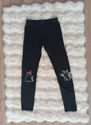 Little kids Czarne legginsy, r. 134