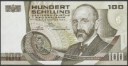 AUSTRIA 100 SCHILLING 1984 - GD