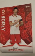Robert Lewandowski karta Topps Orły oficjalna PZPN