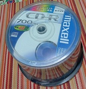 Płyta MAXELL CD-R 700MB  50 szt. Japan.