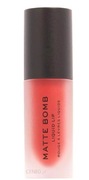 Revolution Matte Bomb Liquid Szminka Lure Red