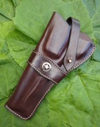 Kabura skórzana Remington / Colt 5-5,5" brązowa LEWA 