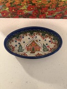 Zapiek/ śledziówka  ceramika bolesławiecka