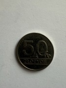 Moneta Polska 50zł 1990r. 