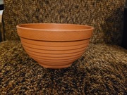 Brązowa donica misa ProsperPlast 17 cm