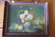 OBRAZ STARY - KWIATY
