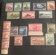 Kolekcja znaczków Poczta Polska Londyn 1941-44  Wojsko Polskie  II RP
