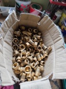 Adapter redukcja śruba z nakrętką mosiężna - nowe!