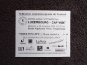 LUKSEMBURG - CAP VERT MECZ TOWARZYSKI 20-11-2002