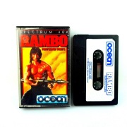 RAMBO FIRST BLOOD PART II 2 SPECTRUM 48K OCEAN 1985 KASETA