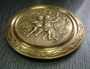 Becker soczewka mega brylant 11,35:mechanizm,tarcza,wahadło,gong,skrzynia !