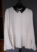 Bluzka damska z wiskozy Mango Blusa Baby XS