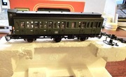 Wagon 3 osiowy osobowy z budką hamulcową III epoka zarząd DB skala tt.