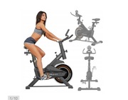 Rower Stacjonarny Treningowy Spinningowy Rehabilitacyjny do Ćwiczeń HaloFit