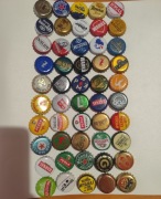 Używane kapsle od piwa