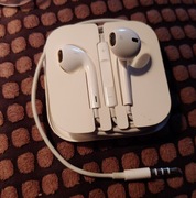 SŁUCHAWKI APPLE DO IPHONE ORYGINALNE DOUSZNE PRZEWODOWE 3,5 MM