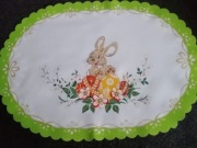 Serweta owalna świąteczna.