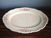 Antyk: Półmisek Carl Tielsch Altwasser (Wałbrzych) – Sygnatura z Orłem