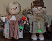 figurka dziadka i babki 