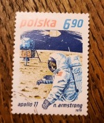 MISJA KOSMICZNA APOLLO 11 Neil Armstrong lądowanie na Księżycu - 1979