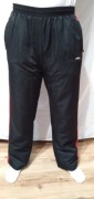 spodnie dresowe LIMX  r. 42 czarne z czerwonym paskiem 