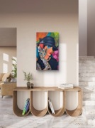 Cisza która patrzy obraz akrylowy 50x80