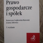 Prawo gospodarcze i spółek 