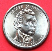 1  Dolar 2008  P r -     USA  James Monroe   Mennica P  stan !!!