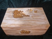 Szkatułka skrzynia na Ślub  3d Para młodych  I serca