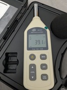 SONOMETR BENETECH GM1357 Decybelomierz Nowy Walizka, oryg.opakowanie