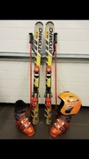 sprzedam narty, buty, kask 