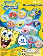 Zasyp do automatów: SPONGEBOB BOUNCING BALLS – 32mm (100 szt.)
