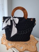 Torebka kuferek wykonana ręcznie