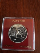 1000 ZŁ 1987 XV ZIMOWE IGRZYSKA  PRÓBA