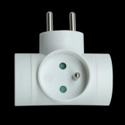 rozgałęźnik gniazdowy złodziejka rozgałęźnik gniazdka elektrycznego