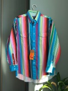 Wrangler Painted Desert kolorowa western koszula paski country kowboj 16 33