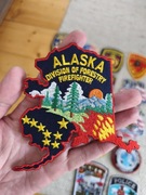 Naszywka USA Alaska straż pożarna 