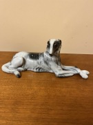 Porcelanowa figurka chart borzoj