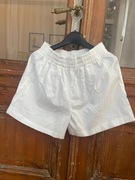 Sinsay nowe szorty spodenki białe bawełna minimalizm