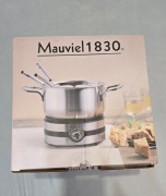 Zestaw do fondue mauviel 1830 dla 8 osób 
