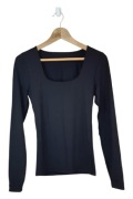 ONLY onlea 2-way deep neck top czarny bluzka damska S
